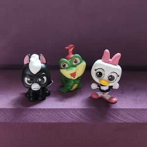 Disney Doorables Technicolor Peter Pegasus, Ben Ali Gator & Madame Upanova